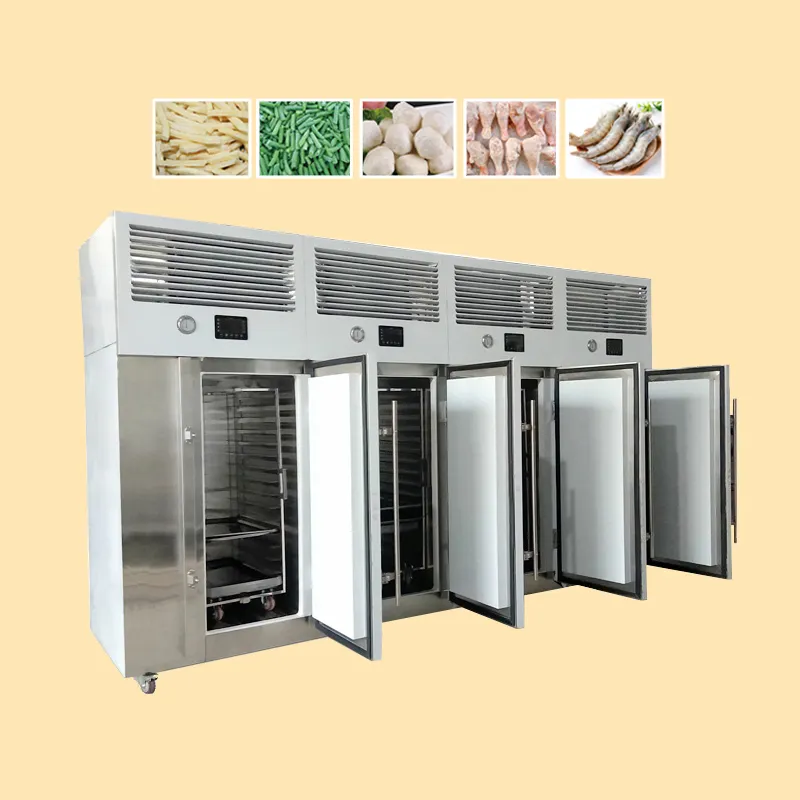 AICN blast belt iqf tunnel freezer small iqf fish iqf freezing machine for tilapia