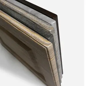 Película de PVC de grano de madera para envolver perfiles, WPC, Panel de pared, muebles