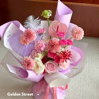 Papier d'emballage pour fleurs coréen solide et épais de 7,5 µm, matériel d'emballage pour bouquets, fournitures pour fleuristes