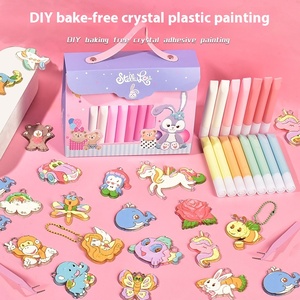 Kit Fai-da-Te per Bambini: Tavola da <span class=keywords><strong>Disegno</strong></span> per Pittura con Sabbia, Pittura con Colla, Ruota dei Cristalli, 6 Pigmenti, Unisex - Product Image 4