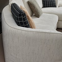 Sofá Cama Extensible Tapizado en Terciopelo Crema Claro, Moderno y Lujoso, para Apartamentos Pequeños, Salas de Estar y Villas