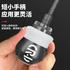 Cross-border ratchet <b>screwdriver</b>, high-efficiency and labor-saving multi-functional dual-purpose <b>screwdriver</b>, Phillips head - Product Image 1