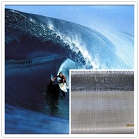 Tissu de surf tissé en fibre de verre CWR, 180 g/m²