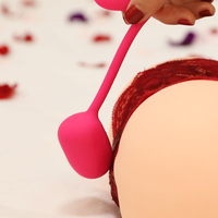 Leistungsstarke Silikon-Fernbedienungskugeln für Frauen Sextoys Erwachsenen-Bälle Klitoris-Stimulation Vibrator Sexspielzeug für Frauen