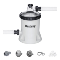 Nouveauté 2025 bestway 58870 Accessoires pour piscine hors sol Pompe de filtration à boule de fibre 1500 gal avec filtration cellulaire