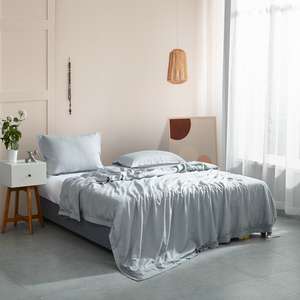 Lenzuolo di lusso in cotone di bambù, biancheria da letto per bambini in bambù <span class=keywords><strong>3</strong></span> pezzi - Product Image 6