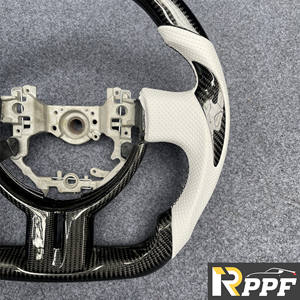 Piezas Interiores de Automóvil Personalizadas para <span class=keywords><strong>Toyota</strong></span> <span class=keywords><strong>86</strong></span>/BRZ/FRS <span class=keywords><strong>2013</strong></span> 2014 2015 2016, Volante de Fibra de Carbono Real de Alta Calidad - Product Image 5