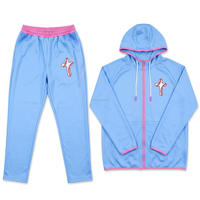 Ensemble de survêtement d'entraînement personnalisé FQ : Pantalon de jogging et veste de sport par sublimation OEM