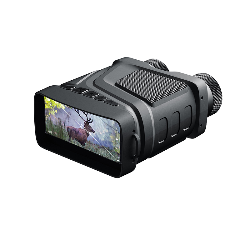 Инфракрасный светодиодный бинокль, 6 Вт, 200 м, реальное расстояние в ночное время, камера ночного видения 100% в темноте, бинокль для охоты на диких животных