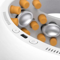 KINWONG Beheiztes Augenmassagegerät Intelligentes Augenpflegegerät USB-Aufladbar Verstellbarer Riemen zur Linderung von Augenermüdung OEM Großhandel