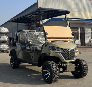 WELIFTRICH 6 Seater Customized 7.5KW AC Motor Lithium Ion Battery 30mph Lifted Off Road Electric <b>Golf</b> <b>Carts</b> - Product Image 3