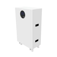 Batterie de stockage d'énergie solaire LiFePO4 51,2 V 314 Ah 16 kWh avec BMS intelligent, Bluetooth et Wi-Fi en option, pour alimentation de secours domestique