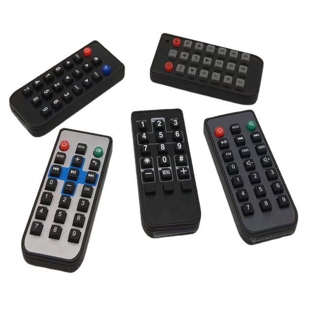 6/8/9/12/16 /24Keys OEM ODM Custom Portable Ultra-thin Programmable Universal IR Remote Control