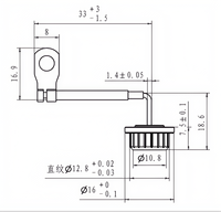 Pièces de redresseur d'alternateur de voiture RECO 25A 35A Diode de redresseur de presse Type Motorola