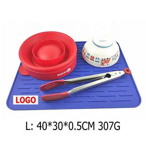 <span class=keywords><strong>Tapis</strong></span> à vaisselle souple en Silicone, vente en gros, antidérapant, séchage rapide <span class=keywords><strong>de</strong></span> la vaisselle pour le comptoir <span class=keywords><strong>de</strong></span> la <span class=keywords><strong>cuisine</strong></span> - Product Image 4