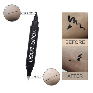 OEM/ODM <span class=keywords><strong>Eyeliner</strong></span> Timbro 2 double-sided penne alato <span class=keywords><strong>eyeliner</strong></span> liquido timbro con gomma - Product Image 2