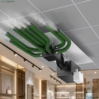 Diffuseur d'huiles parfumées de luxe LUXAROMES XF5000, logo personnalisé pour système de parfumage multi-zones encastré dans le plafond, application intelligente, 5L