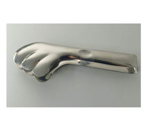 Pince à steak multifonctionnelle DFT45 en acier inoxydable de 12 pouces pour buffet de jambon et barbecue - Product Image 6