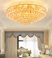 Contemporain Hôtel Chambre Salon Intérieur Lumière Décoration Surface Monté Rond Moderne Led projection Plafonnier