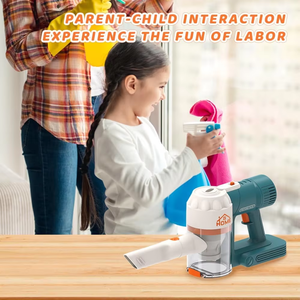 Ensemble de nettoyage pour jeu de simulation pour <span class=keywords><strong>enfants</strong></span>-Kit d'outils de nettoyage pour <span class=keywords><strong>aspirateur</strong></span> électrique et vadrouille à poussière - Product Image 4