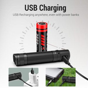 Nhỏ Mạnh Mẽ Mạnh Mẽ Đèn Pin 1600 Lumens Chất Lượng Cao Ánh Sáng Trắng Đa Chức Năng <span class=keywords><strong>Torch</strong></span> Xe Đạp Ánh Sáng E2 - Product Image 6