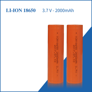 18650 <span class=keywords><strong>3</strong></span>.7V lityum iyon batarya 2000mAh silindirik şarj edilebilir pil 18650 lityum iyon batarya için oyuncaklar ve elecdric cihazları - Product Image 2