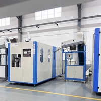 Vente Flash : Machine de soufflage automatique de bouteilles PET à 4 cavités, machine de fabrication de bouteilles d'eau de type linéaire avec automatisation PLC Delta