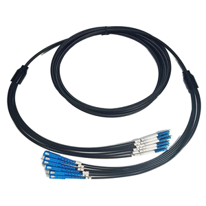 Оптический кабель-перемычка TPU в бронированной оплетке, одномодовый, 6-жильный, G657A1, для наружного применения, с коннектором <span class=keywords><strong>SC</strong></span> - Product Image 4