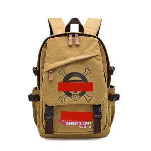 Anime Luffy <span class=keywords><strong>Sac</strong></span> à <span class=keywords><strong>dos</strong></span> Cartoon <span class=keywords><strong>DBZ</strong></span> <span class=keywords><strong>Sac</strong></span> d'école Thème Pirate Étudiants Léger Usage quotidien - Product Image 2