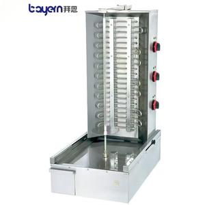 Machine à Kebab Doner à Rotation Automatique Gaz/Électrique, Shawarma Commercial pour Restaurant, Machine à Barbecue Turque à 1, 2, 3, 4 ou 5 Brûleurs - Product Image 6