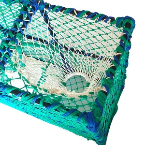 Rede de pesca resistente, armadilha para camarão, peixe, caranguejo, crustáceos
