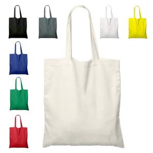 Promotion d'usine HG MY0825 Sacs fourre-tout en toile de coton réutilisables personnalisés, fermeture éclair tendance, taille moyenne, usage quotidien - Product Image 1