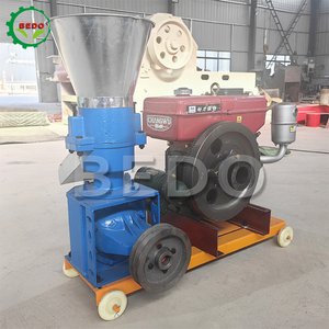 Offre Spéciale petite machine à granuler les aliments pour animaux bovins lapins porcs volailles animaux moteur diesel granulateur - Product Image 3