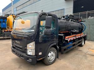 รถดูดสิ่งปฏิกูล ISUZU KV100 6CBM ปรับแต่งได้ พร้อมตัวเลือก 360 องศา °   แขนดูดอุจจาระแบบหมุนได้ สีที่สามารถเลือกได้ตามต้องการ - Product Image 5