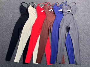 Combinaison moulante de sport et yoga <span class=keywords><strong>Eider</strong></span> à col cœur, boucle réglable, motif papillon croisé, taille croisée et effet push-up fessier - Product Image 3