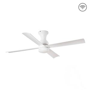 52inch Electric DC Motor Solid Wood 5-Speed <b>Remote</b> <b>Control</b> LED <b>Ceiling</b> <b>Fan</b> <b>with</b> <b>Light</b> for Household Use - Product Image 1