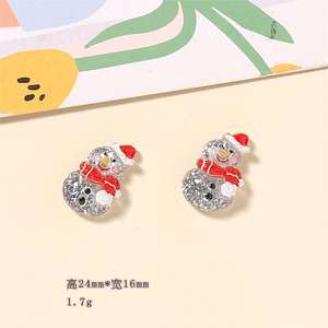 New Custom in Bulk Cartoon Cute Christmas Series Resin <b>Charms</b> <b>for</b> DIY Phone Case Cream Glue Accessories Handcrafted Materials - Product Image 5