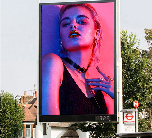 TOPLED Big 3d Mobile Sign Triangle Smart Outfoor Led Floor Stand Advertising Bill Board Video Display for Sale Advertising