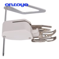 P60444 Pied presseur à alimentation uniforme avec guide de matelassage pour machines à coudre domestiques Singer Brother Janome à tige basse - Accessoires