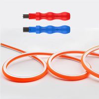 Tira de Luz LED en Forma de S de 12V, Tira de Luz LED Flexible de Neón, Tira RGB para Bar, Coche, Exteriores, Hogar, Decoración DIY