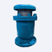 Vanne de décharge rapide composite P41X-16C RF WCB, type à bille, pour évacuation d'eau