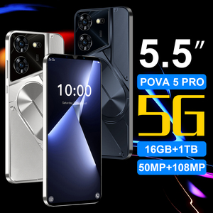 Điện thoại di động nguyên bản t 5g Điện thoại di động màn hình <span class=keywords><strong>5</strong></span>.<span class=keywords><strong>5</strong></span> inch HD Pova <span class=keywords><strong>5</strong></span> Pro 16Gb+1TB Vỏ màu thời trang Điện thoại di động 4G 5g - Product Image 5