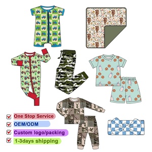 Nouveaux styles 2026 – Pyjamas de Noël en bambou pour enfants – Motifs personnalisés 2026 – Shorties 95 % bambou pour filles et garçons - Product Image 6