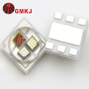 GMKJ ceramic LED high power 3in1 full color 3W 6W 9W 5050 3535 RGB SMD LED Chip diode