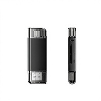 Lecteur de cartes SD TF USB Type C 2.0 portable en gros pour téléphone Android iPad Pro, adaptateur de carte mémoire mobile 2 en 1