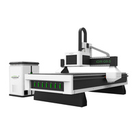 Routeur CNC 1325 3 axes pour la découpe et la gravure du bois, machine de sculpture sur bois 3D, prix