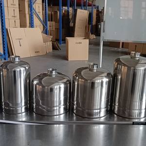 Bouteille de gaz rechargeable en acier inoxydable, diamètre extérieur de 111 mm, pour le camping en plein air, utilisation en haute altitude, matériau SUS304 - Product Image 2