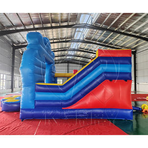 Nuevos productos, Castillo de salto inflable comercial, casa de rebote, Combo de Tobogán, pata de perro de dibujos animados, castillo inflable para niños - Product Image 4