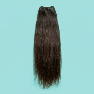 Cheveux Indiens 100% Naturels Non Traités, Lisses, Ondulés, en Lots, Couleur 1B, Produits Capillaires de Haute Qualité - Product Image 1