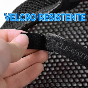 Housse de siège de moto respirante Ele-Gate avec velcro et design en maille à ressorts pour le confort et la ventilation - Product Image 4